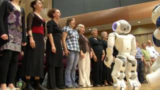 Robots take Chorus anthem to Turkey [upl. by Eesdnil832]