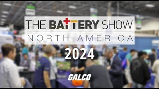 The Battery Show North America 2024  Galco [upl. by Cinemod785]