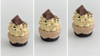 ROLO Mini Cheesecakes with Stabilised Caramel Whipped Cream NO Gelatine Eggless Easy Quick [upl. by Adnihc]