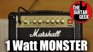 Marshall DSL1 Combo Amp Review  Mini and Mighty or Tiny and Terrible [upl. by Westfahl]