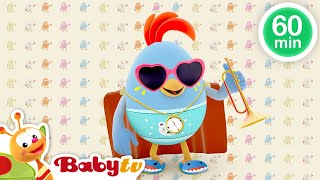 Beste liedjes en rijmpjes voor kinderen met de Egg Band 🤪🤩  BabyTVNL [upl. by Ainez]