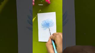 Flower painting by water colour… youtubeshorts painting paintingflowers ytshorts [upl. by Kerri]