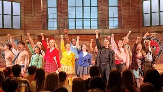 HEATHERS The Musical Full Curtain Call 1 June 2024 Soho Place London Bows Jenna Innes Keelan McAuley [upl. by Nert]