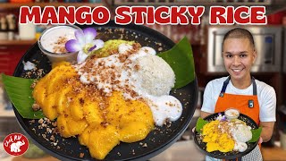 FROM BANGKOK TO BIÑAN HOMEMADE MANGO amp STICKY RICE  Chef RV [upl. by Isidro793]