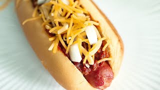 Quick amp Easy Hot Dog Chili Recipe [upl. by Aleusnoc313]