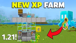 NEW Allay XP Farm in Minecraft Bedrock 121 easy [upl. by Airamas]