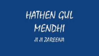 HATHEN GUL MEHNDHI IN SINDHI BY JI JI ZARENA [upl. by Kelcy]