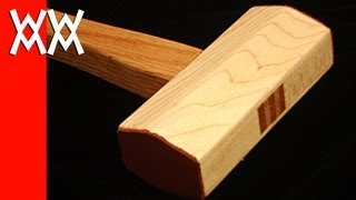 Make a wood mallet A musthave for any woodworker [upl. by Otilesoj]