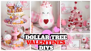 DOLLAR TREE VALENTINES DIYS 2020 WITH CHICONTHECHEAP [upl. by Carli629]