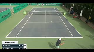 Tennis  Santillan Absolutely Loses his Mind and Retires for NO REASON [upl. by Eirffej]