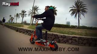 Patinete eléctrico Raycool Motard 1800w  Maxihobby [upl. by Deer]