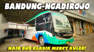 Momen Indah Naik Bus Kuler Klasik BANDUNG EXPRESS ke Wonogiri Hujan Deras di Jalur Pegunungan  1 [upl. by Janeen]