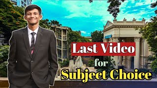 Subject Choice  GST  Subject Review  University Review  Last one [upl. by Yehudi]