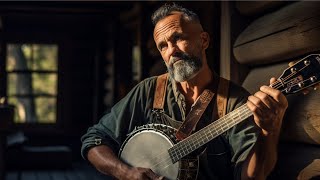 Uplifting Bluegrass Banjo amp Fiddle Music  Scenic Appalachian Mountains Travel Video [upl. by Pacien]