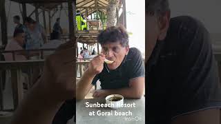 Hidden Gem Sunbeach Resort at Gorai Beach sunbeachresort goraibeach beachholidays beachattractio [upl. by Hsekin]