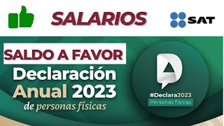 Declaración Anual 2024 Ejercicio 2023 [upl. by Welcome32]