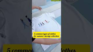 5 Stylish Ways to Fold Clothes for Summer shorts clothfolding fashion organizingtips lifetips [upl. by Lancelle]