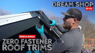 Installing Difficult Roof Trim With NO Fasteners [upl. by Eiznekam]