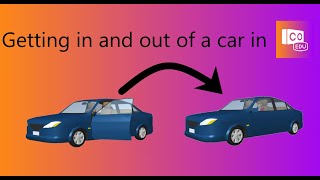 Getting in and out of a car in CoSpaces Tutorial1 [upl. by Ario]