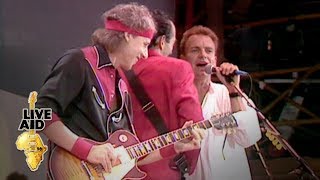 Dire Straits  Sting  Money For Nothing Live Aid 1985 [upl. by Nosna672]