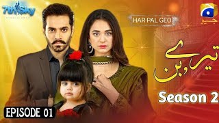 Tere Bin Season 2  Promo 01  Wahaj Ali amp Yuman Zaidi Sajal Ali  Pakistani serial GEO [upl. by Leiruh]