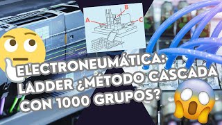 Secuencia Electroneumática  Ladder en FluidSIM  Método Cascada Parte 2 [upl. by Partan]