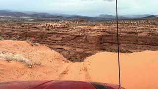 Sand Hollow State Park Steep and twisty trail [upl. by Ardnait]