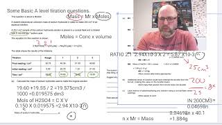 Free Tuition  A  Level Chemistry  Titrations part 1 [upl. by Ahsilrak956]