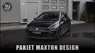 GOLF 8 GTI  SPLITERY OD MAXTON DESIGN maxtonized [upl. by Aurilia]