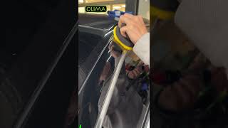 3顆只要59元～OLIMA 4吋手持握把式海綿上蠟 清潔蠟 除玻璃油膜 3顆一組 [upl. by Norene]