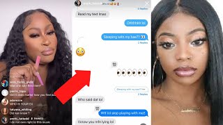 DEARRAS EXMAKEUP ARTIST POSTS SOME RECEIPTS OF DEARRA ASKING FOR TEXT MESSAGES INSIDE [upl. by Novah667]