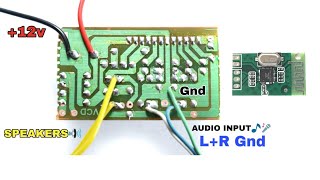 bluetooth module connection with audio board [upl. by Inna]