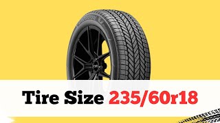 Tire Size 23560r18 in inches [upl. by Berthold266]