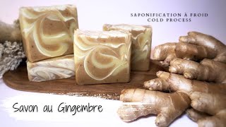 Recette 🥣 Savon au Gingembre  Saponification à froid BeautyLabDIY [upl. by Ydualc]