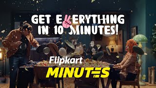 Flipkart Minutes Get everything you need in just 10 Minutes🚀 [upl. by Zela]