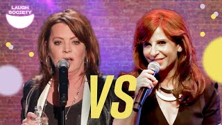 Epic Comedy Battle Kathleen Madigan VS Shawn Pelovsky [upl. by Vocaay]