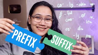 Prefixes and Suffixes Affixes  English Grammar [upl. by Washington]