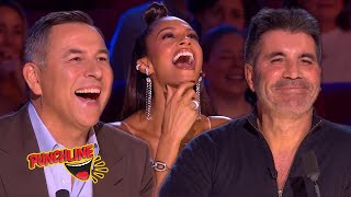 4 FUNNIEST Auditions From WEEKEND 1 of BGT 2022 [upl. by Pease]