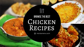 Recipe Collection The Best Chicken Recipes By MariasMenu [upl. by Barnaby]