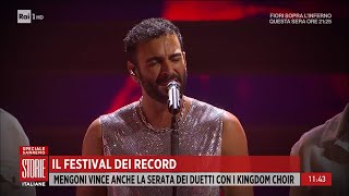 La serata dei duetti  Festival di Sanremo  Storie Italiane  13022023 [upl. by Mace]