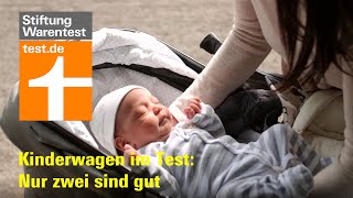 Kinderwagen Test 2020 Was KombiKinderwagen leisten müssen Stiftung Warentest [upl. by Celia574]