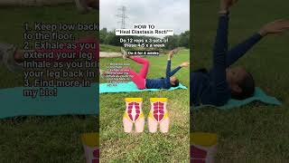 HEAL your diastasis recti NATURALLY with these exercises 💪 [upl. by Notyap]