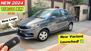 NEW Tata Tiago XM 2024 ✅  Very VFM Variant ₹ 6 Lakhs🔥 [upl. by Kask]