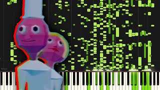 daisy bell but plays piano after converting to MIDI file [upl. by Terraj]