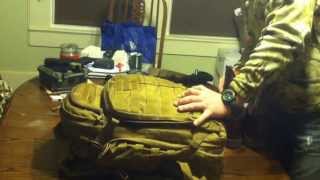 511 TACTICAL RUSH 72 BACKPACK FOR AIRPLANE CARRYON USE [upl. by Bigner]