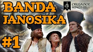 1 Banda Janosika  Założenie obozu  Crusader Kings 3 PL roleplay [upl. by Seeto111]