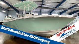 2023 NauticStar 2102 Legacy Boat For Sale at MarineMax Clearwater [upl. by Eilrak530]