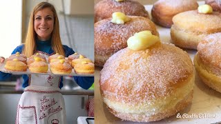 BOMBOLONI ALLA CREMA SOFFICISSIMI  BOMBE SARDE CON CREMA PASTICCERA  Ricetta Perfetta  Carnevale [upl. by Ellennaj]