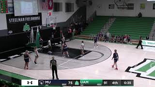 UAM WBB vs Mission University [upl. by Etiam]