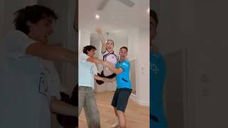 WE FINALLY DID THE WATCH ME SUPERMAN TREND 😅😳 dance trend viral funny fail friends shorts [upl. by Atilrak]